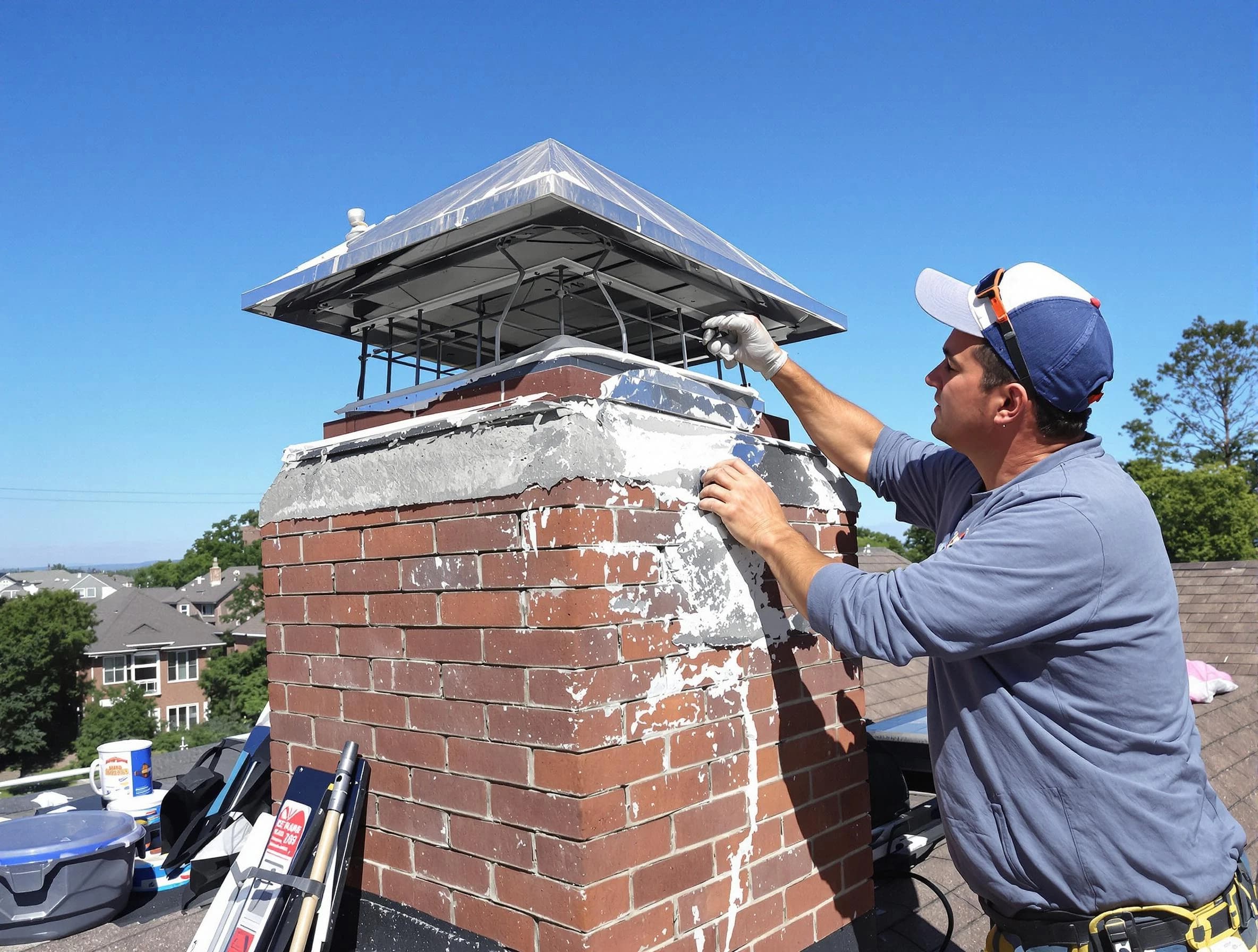 Chimney Crown Services service in Peoria, AZ